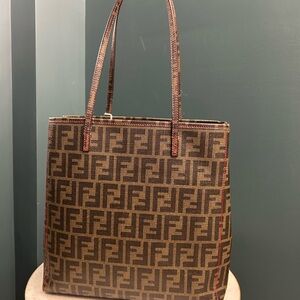 Fendi Medium Brown Tote